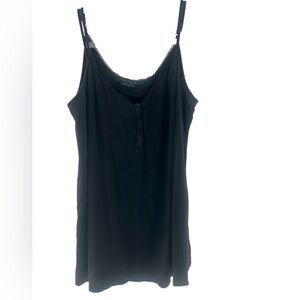 Hatch Maternity Black Tank Top Adjustable Straps
